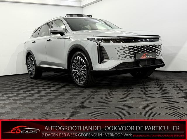 Omoda 9 SHS 1.5T-GDi SHS-P Premium 5p AWD Direct Leverbaar, 538 PK, Panoramadak, 360 Camera, Navi, Head-up display, Elektrische achterklep, Massage stoelen, Stoelverwarming