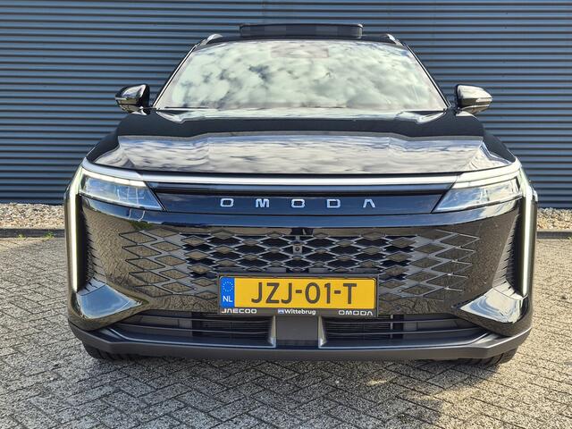 Omoda 9 SHS 1.5T-GDi SHS-P Premium 5p | 21 Inch Glossy Black Velgen | Schuif Kanteldak | Zwart Lederen Bekleding met Massage, Verwarming en Koeling | Supercomplete Uitvoering | 7 jaar Fabrieksgarantie !!