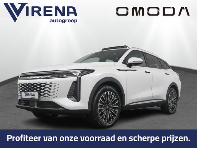 Omoda 9 SHS-P 1.5T-GDi SHS-P Premium - Inruilpremie ¤ 4.000,- - Inruilpremie ¤ 4.000,- - PHEV Premium - Panoramadak - 140km actieradius plug in hybride - Parkeerhulp voor en achter - 7 jaar fabrieksgarantie