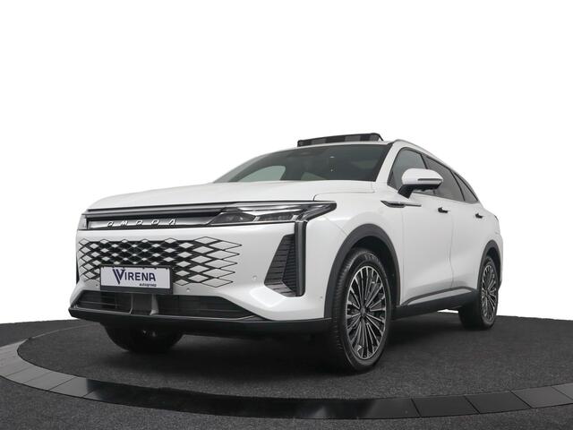 Omoda 9 SHS-P 1.5T-GDi SHS-P Premium - Inruilpremie ¤ 4.000,- - Inruilpremie ¤ 4.000,- - PHEV Premium - Panoramadak - 140km actieradius plug in hybride - Parkeerhulp voor en achter - 7 jaar fabrieksgarantie