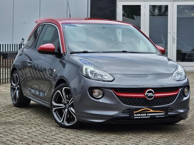 Opel ADAM 1.4 Turbo S LEDER RECARO SCHAALSTOELEN|CRUISE CONTROL|STOEL&STUURVERWARMING|GETINT GLAS|USB|BLUE TOOTH|18 INCH VELGEN Maandag tot Vrijdag geopend van 09.00 tot 20.00 uur en Zaterdag van 09.00 tot 18.00 uur