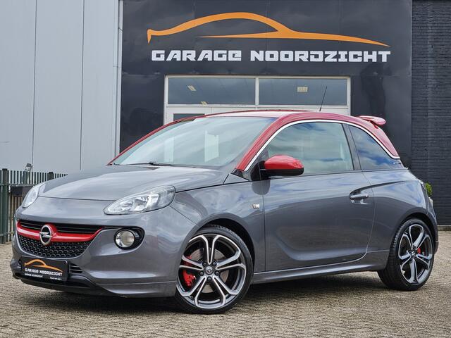 Opel ADAM 1.4 Turbo S LEDER RECARO SCHAALSTOELEN|CRUISE CONTROL|STOEL&STUURVERWARMING|GETINT GLAS|USB|BLUE TOOTH|18 INCH VELGEN Maandag tot Vrijdag geopend van 09.00 tot 20.00 uur en Zaterdag van 09.00 tot 18.00 uur