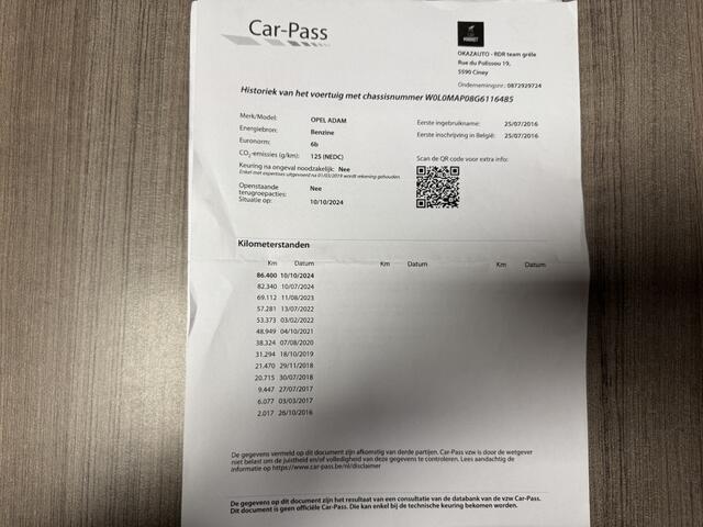 Opel ADAM 1.2 Speciaal edition