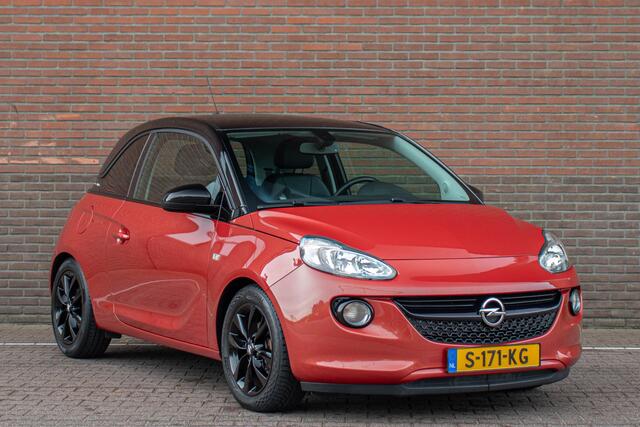 Opel ADAM 1.2 Jam, Carplay, Half leder, PDC, Navigatie, Bluetooth, Airco, Cruise control.