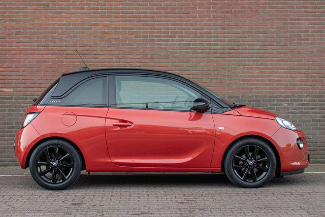Opel ADAM 1.2 Jam, Carplay, Half leder, PDC, Navigatie, Bluetooth, Airco, Cruise control.