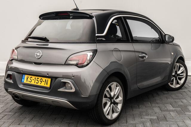 Opel ADAM 1.0 90 PK Turbo Rocks CABRIO RIJKLAAR INCL:GARANTIE | 6 BAK | Leer | NAVI | PDC Achter | NED AUTO |