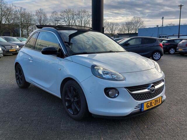 Opel ADAM 1.0 Turbo 116pk Unlimited | Cabriodak | Navi | Clima | Cruise | Dodehoek+Licht+Regensensor | Pdc V+A+Assist | Stoel+Stuurwielverwarming | Privacy Glass | Mistlampen | 16''lm