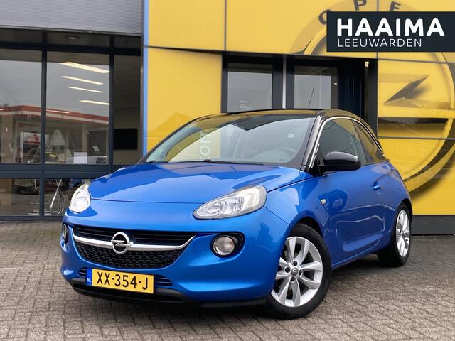 Opel ADAM 1.0 Turbo 90pk BlitZ | Navigatie | Airco | Cruise control | Lage km stand | Stoel- en stuurverwarming | Apple Carplay/ Android auto | Lichtmetalen velgen | Zwart dak