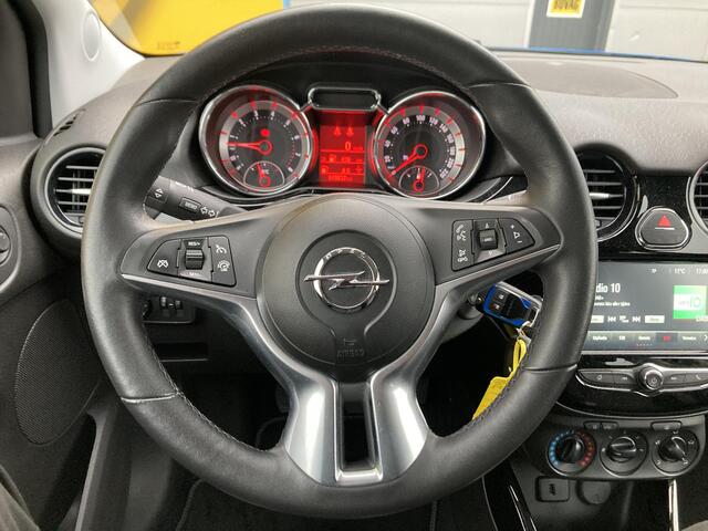 Opel ADAM 1.0 Turbo 90pk BlitZ | Navigatie | Airco | Cruise control | Lage km stand | Stoel- en stuurverwarming | Apple Carplay/ Android auto | Lichtmetalen velgen | Zwart dak