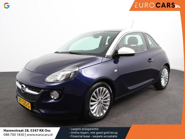 Opel ADAM 1.0 Turbo Glam Favourite Climate Control Cruise Control Panoramadak Stuurwielverwarming Stoelverwarming Licht Metalen Velgen