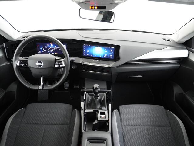 Opel ASTRA 1.2 T111PK Apple Carplay Navi-App Pure-Panel Virtual Cockpit PDC-v+a Keyless Ecc Led-a+v DAB+ Cruise Control Lmv Lane Assist Mistlamp Led Regensensor Hill Start Assist Rijstrooksensor met correctie Hill hold functie AEB ESPVermoeidheids herkenning Regense