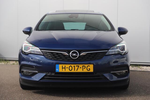Opel ASTRA Sports Tourer 1.2 Elegance 131PK Leder AGR Schuifdak Keyless Navigatie Achteruitrijcamera Stoelverkoeling Stoelverwarming
