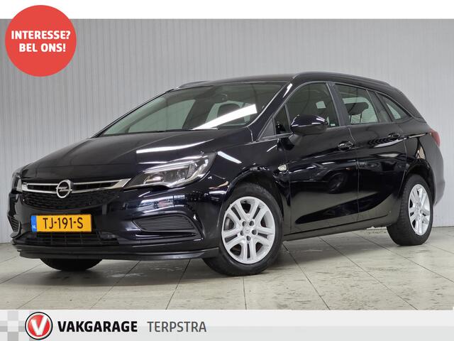 Opel ASTRA Sports Tourer 1.0 Online Edition/ PDC V+A/ LED Dagrijverl./ Apple + Android/ DAB+/ Navi/ Airco/ Cruise/ Elek. pakket/ Isofix/ Bluetooth/ Multi. LEDER. Stuur/ Metallic lak.