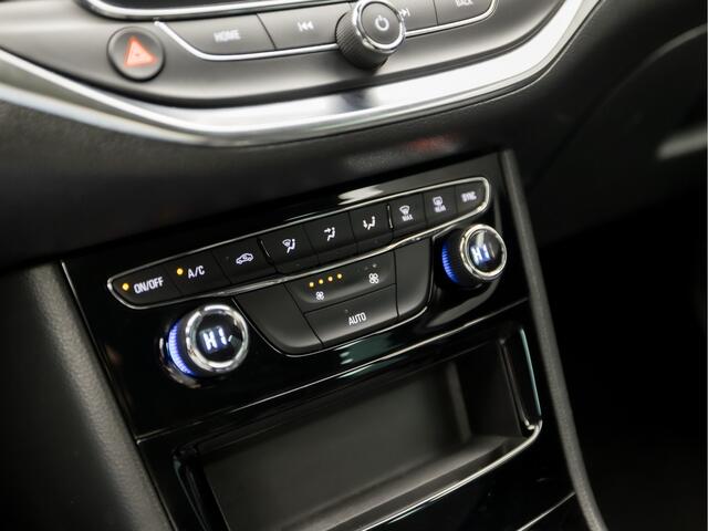 Opel ASTRA Sports Tourer 1.2 Elegance 146Pk (APPLE CARPLAY, GROOT NAVI, CLIMATE, CAMERA, LEDER, GETINT GLAS, SPORTSTOELEN, KEYLESS, LANE ASSIST, LED KOPLAMPEN, DAB+, LM VELGEN, NIEUWSTAAT)