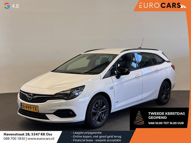 Opel ASTRA Sports Tourer 1.2 Design & Tech Full LED Airco|ECC Navi Carplay PDC VA + Camera Cruise Control AGR Comfortstoel Lane Assist Privacy Glass Gloss Black Pack
