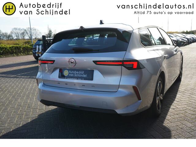 Opel ASTRA Sports Tourer 1.2 TURBO EDITION SPORT APRIL 2024 KEURIGE NETTE STAAT FULL LED ADAPTIEVE CRUISE NAVIGATIE ANDROID/APPLECARPLAY PARKEERSENSOREN V+A 16INCH LMV BLUETOOTH ENZ...