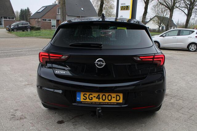 Opel ASTRA 1.0 Carplay, ACC, Achteruitrijcamera, ECC, LED, NAVI, Parksens. V en A, Leder/Stof, Parkeer assistent, Trekhaak, 16" LMV