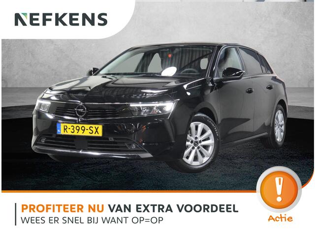 Opel ASTRA 130PK Edition | AppleCarplay/AndroidAuto | Stuur/Stoelverwarming | Camera | LED lampen | Navigatie | Climate Control | Adaptieve Cruise Control | Isofix | Privacy Glass | Parkeersensoren |