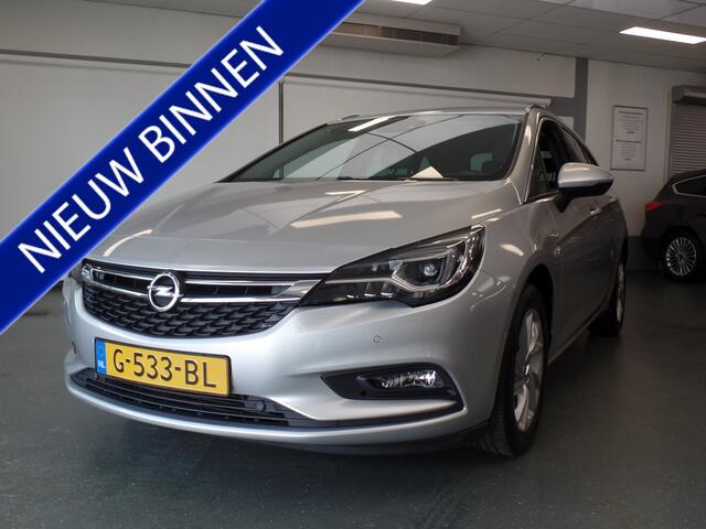 Opel ASTRA Sports Tourer 1.0 Turbo Innovation Navigatie, Achteruitrijcamera, Elek achterklep, Clima controle, Cruise controle, Elek ramen/Spiegels, Deels leder, Xenon, Pdc V/A, Lm velgen 16'', Nederlandse auto!! Bovag afleverpakket 695,-