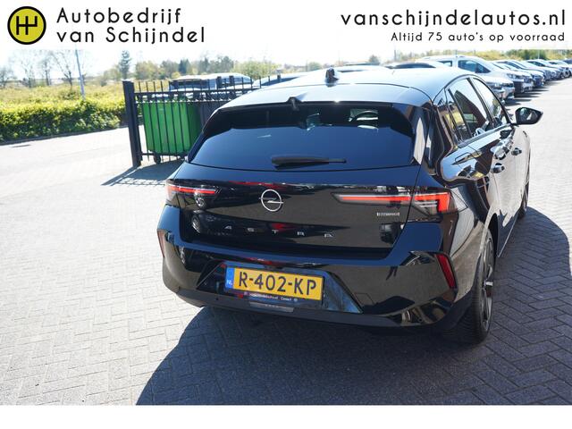 Opel ASTRA 1.6 HYBRID BUSINESS EDITION ORIGINEEL NEDERLANDS CAMERA ANDROID/APPLECARPLAY ADAPTIEVE CRUISE NAVI STOEL+STUURVERWARMING 4X PERF ALL SEASON BANDEN PDC V+A FULL LED 17INCH ENZ...