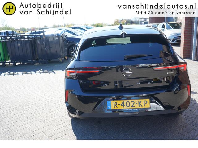 Opel ASTRA 1.6 HYBRID BUSINESS EDITION ORIGINEEL NEDERLANDS CAMERA ANDROID/APPLECARPLAY ADAPTIEVE CRUISE NAVI STOEL+STUURVERWARMING 4X PERF ALL SEASON BANDEN PDC V+A FULL LED 17INCH ENZ...