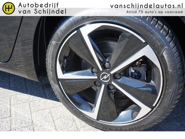 Opel ASTRA 1.6 HYBRID BUSINESS EDITION ORIGINEEL NEDERLANDS CAMERA ANDROID/APPLECARPLAY ADAPTIEVE CRUISE NAVI STOEL+STUURVERWARMING 4X PERF ALL SEASON BANDEN PDC V+A FULL LED 17INCH ENZ...