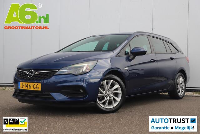 Opel ASTRA Sports Tourer 1.2 Edition 131PK Navigatie Carplay Android 16 inch LMV Airco Cruise Control Getint Glas