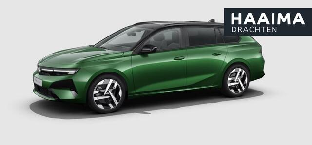 Opel ASTRA Electric 58 kWh Ultimate | Adaptive Cruise Control | Elektrisch schuif/kantel dak | Stoelverwarming | Verwarmd stuurwiel | Alcantara bekleding | Navigatie | AGR stoelen | Massage | Matrix LED | 18'' Lichtmetalen velgen