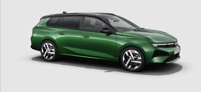 Opel ASTRA Electric 58 kWh Ultimate | Adaptive Cruise Control | Elektrisch schuif/kantel dak | Stoelverwarming | Verwarmd stuurwiel | Alcantara bekleding | Navigatie | AGR stoelen | Massage | Matrix LED | 18'' Lichtmetalen velgen