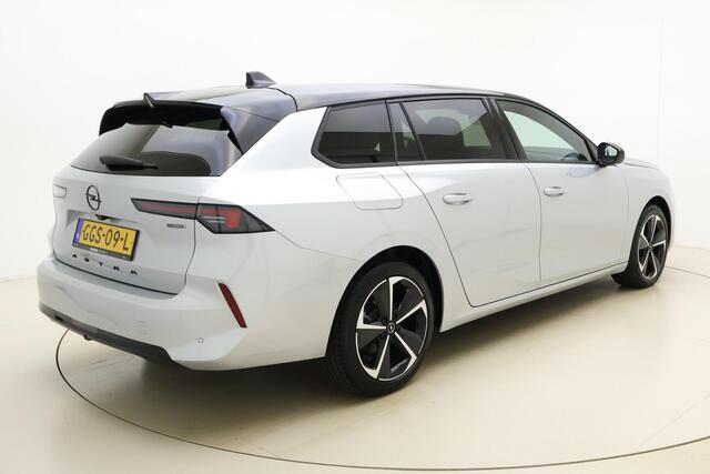 Opel ASTRA Sports Tourer 1.2 Turbo 145pk Hybrid GS | Navigatie | Stoel & Stuurverwarming | Keyless | Lichtmetalen velgen | Extra getint glas | Camera | Climate control | Zwart dak