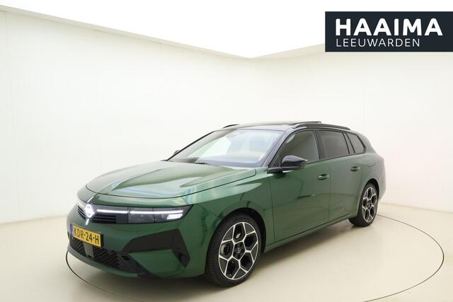 Opel ASTRA Sports Tourer 1.6 Turbo Plug In Hybrid Ultimate | Nieuw model! | LED matrix | Panoramadak | Elektrische kofferklep | AGR stoelen | Camera | Stoelverwarming | Voorruitverwarming | Drive assist