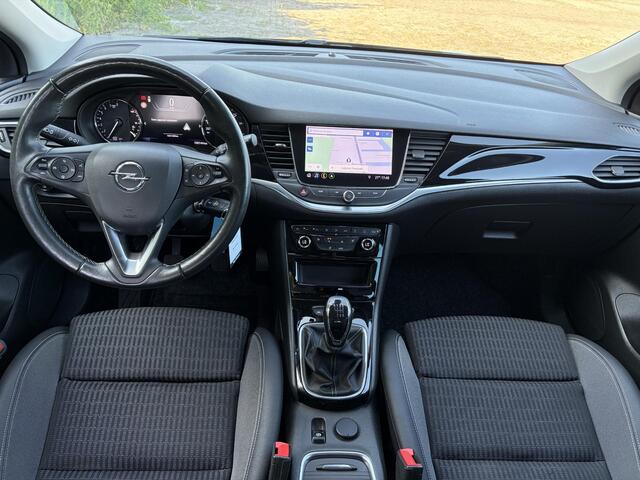 Opel ASTRA 1.2 Launch Elegance 2e Eigenaar,Camera,Stoelverw-Stuurverw,110pk,Navi,Carplay,Halfleder,Elekt.Stoel,6 Bak,Clima,Cruise,Lm velgen,Pdc V+A,N.A.P,Net beurt gehad,Apk tot 09-2028