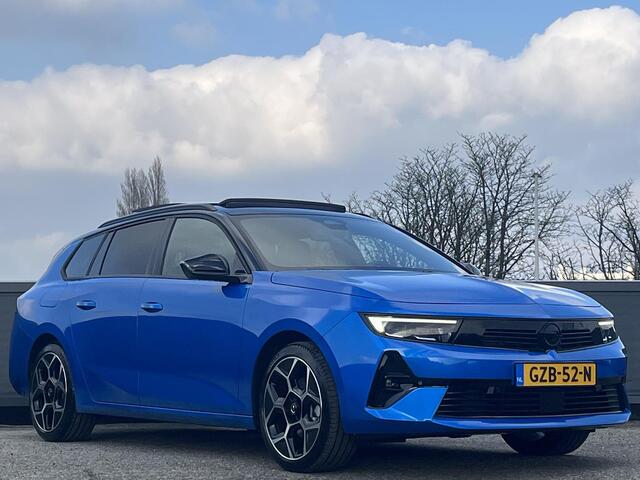 Opel ASTRA ST GS 1.2 Turbo Hybrid 145pk e-DCT6 | SCHUIF/KANTELDAK | LED PIXEL VERLICHTING | HEAD UP DISPLAY | NAVI PRO | ISOFIX | TREKHAAK |