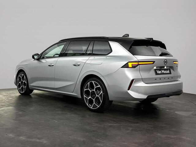Opel ASTRA Sports Tourer 1.6 Turbo Plug In Hybrid Ultimate | NEW ASTRA NU IN DE SHOWROOM! | 360 Camera | Navigatie | AGR-Stoelen | PANO | Sensoren Voor&Achter | Suede Bekleding | Apple Carplay&Android Auto | 18'' | 2 + 6 jaar speciale garantie!
