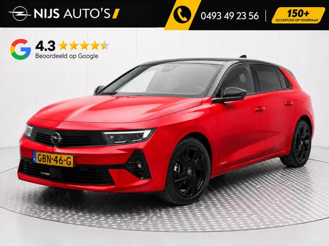 Opel ASTRA 1.6 Hybrid Level 4 Ultimate | Panoramadak | Luxe AGR Stoelen | Camera 360 + PDC v/a | Navi Full + Spraak | Stuurverwarmd | Keyless Entry & Start | Adaptive Cruise