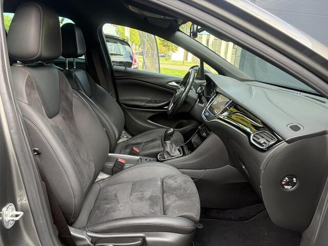 Opel ASTRA Sports Tourer 1.2 Ultimate ?146pk?Carplay?Camera?Stoelverw?Stuurverw?Keyless?Pdc V+A?Alcantara-Leder?Clima?Cruise?6 Bak?Rijstrooksensor?Dodehoeksensor?17''Lm velgen?N.A.P?Apk tot 11-2028