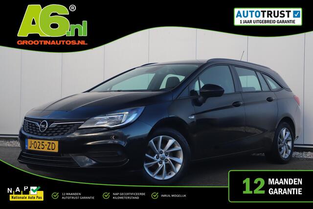 Opel ASTRA Sports Tourer 1.2 Edition 110PK 16 inch LMV Navigatie Carplay Android Bluetooth Airco Cruise Parkeersensor