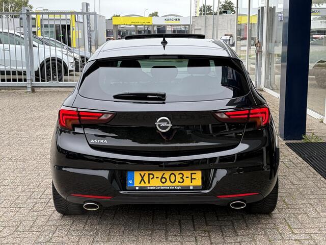 Opel ASTRA 1.6 Turbo Business Executive / Automaat / 200 PK / NL-Auto / Schuif-Kanteldak / Vol-Leder / Elektr.-Stoelen met Geheugen en Massagefunctie / Stuur & Stoelverwarming / Stoelverkoeling / Adaptieve Cruise-Control / Afneembare-Trekhaak / Apple-Carplay & Android-Auto / Keyless / DAB Radio-Bluetooth / Navi / PDC met Camera / 18'' LMV / All-Season / ENZ.