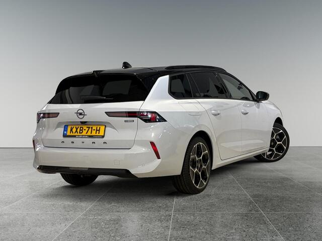 Opel ASTRA Sports Tourer 1.2 Turbo Hybrid Ultimate | SCHUIF / KANTELDAK | 18 INCH LM-VELGEN | STOELMEMORY | DODEHOEKBEW. | MASSAGE | ADAPTIVE CRUISE | ELEKTR. A.KLEP | 180° CAMERA |