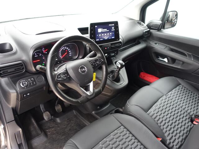 Opel COMBO 1.5D L2 Sport Edition- 3 Pers, Sport Leder, Stuurverwarming, Camera, Park Assist, Grijs Kenteken