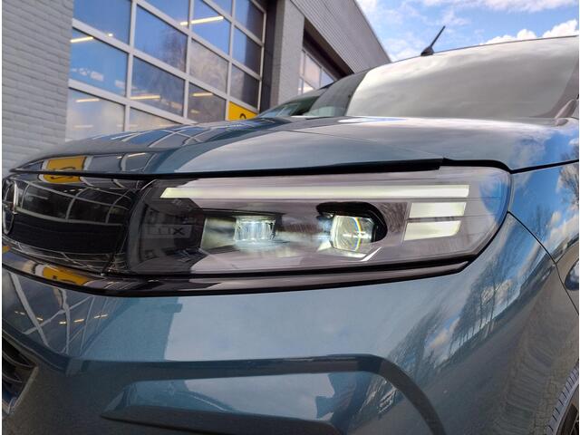 Opel COMBO Electric L1 50 kWh 136 PK | 343 KM WLTP | 3-zits | Houten afwerking laadruimte | Trekhaak voorbereiding | Pakket Look | Climate control | Adaptieve cruise control | Lederen stuurwiel | Stuurverwarming | Multimedia | Carplay | Achteruitrijcamera | Surround