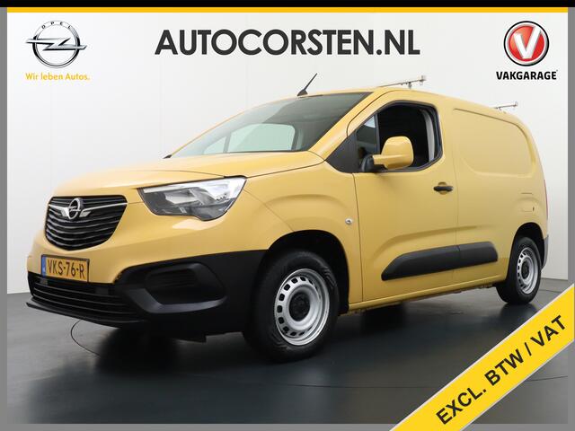 Opel COMBO 1.5D L1H1 Edition 12x Op voorraad! 3-Pers. Airco Cruise-Contr. Bluetooth Elektr.ramen Elektr.spiegels+Verwarmd Centr.Vergr+ab. Schuifdeur Betonplex vloer Lat om Lat betimmering Origin. NLse auto, van binnen en buiten een Keurige Combo!