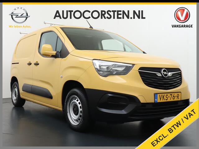 Opel COMBO 1.5D L1H1 Edition 12x Op voorraad! 3-Pers. Airco Cruise-Contr. Bluetooth Elektr.ramen Elektr.spiegels+Verwarmd Centr.Vergr+ab. Schuifdeur Betonplex vloer Lat om Lat betimmering Origin. NLse auto, van binnen en buiten een Keurige Combo!