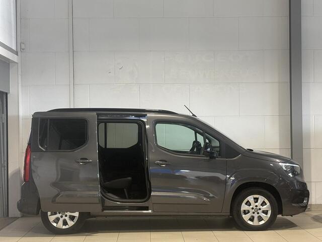 Opel COMBO Combo-e Life MPV Ultimate 50kWh 136pk | 3-FASEN | 180° CAMERA + SENSOREN | VERHOOGDE INSTAP | APPLE CARPLAY / ANDROID AUTO | DODEHOEK WAARSCHUWING | ISOFIX |