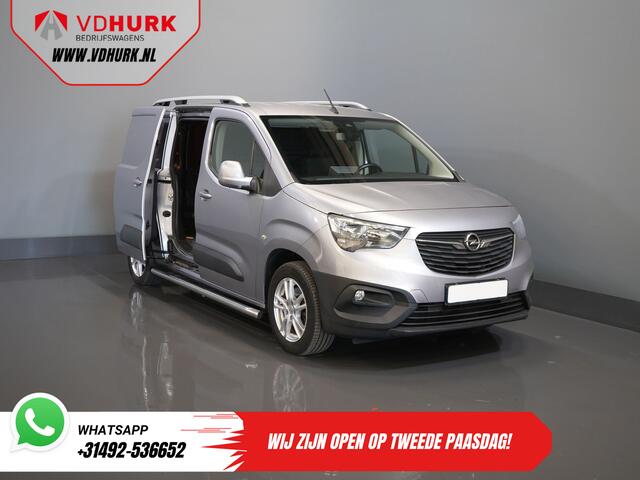 Opel COMBO 1.5D 130 pk Aut. L2 BPM VRIJ! Carplay/ Sidebars/ Roofrails/ LMV/ Cruise/ PDC/ Trekhaak
