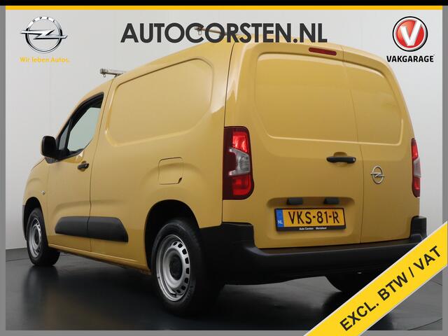 Opel COMBO 1.5CDTI 10x Op voorraad! 3-Persoons Airco Cruise Control Bluetooth Elektr.ramen Elektr.spiegels+Verwarmd Centr.Vergr+ab. L1H1 Edition Schuifdeur Betonplex vloer Lat om Lat betimmering Origin. NLse auto, van binnen en buiten een Keurige Combo!
