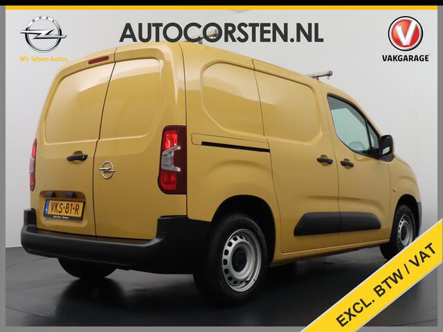 Opel COMBO 1.5CDTI 10x Op voorraad! 3-Persoons Airco Cruise Control Bluetooth Elektr.ramen Elektr.spiegels+Verwarmd Centr.Vergr+ab. L1H1 Edition Schuifdeur Betonplex vloer Lat om Lat betimmering Origin. NLse auto, van binnen en buiten een Keurige Combo!