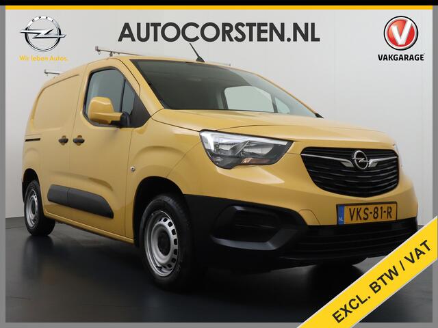 Opel COMBO 1.5CDTI 10x Op voorraad! 3-Persoons Airco Cruise Control Bluetooth Elektr.ramen Elektr.spiegels+Verwarmd Centr.Vergr+ab. L1H1 Edition Schuifdeur Betonplex vloer Lat om Lat betimmering Origin. NLse auto, van binnen en buiten een Keurige Combo!