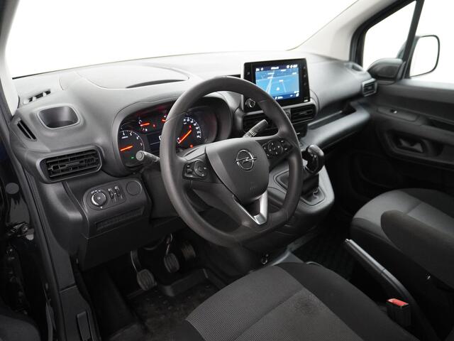 Opel COMBO 1.5D 102PK L1H1 Airco Apple Carplay Android Auto Navi Cruise Control DAB Pdc Armsteun Bluetooth Edition Betonplex Vloer Lat om Lat Betimmering Schuifdeur Edition+ Pack 1e Eigenaar