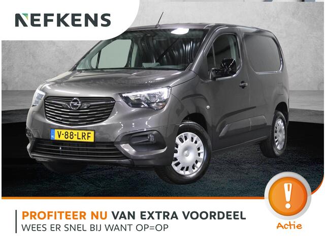Opel COMBO Electric 136PK L1 50kWh | NIEUW! | AppleCarplay/AndroidAuto | Parkeersensoren | Airco | Armsteun | Navigatie | Camera | Houtenlaadvloer | Cruise Control | Bluetooth | Mistlampen | Zijschuifdeur Rechts |